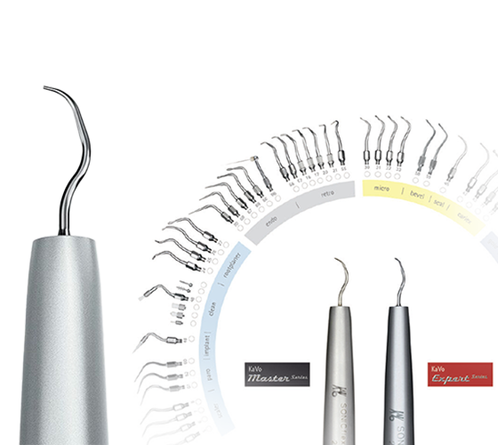 Kavo SONICflex 스케일링 기구와 전용 팁